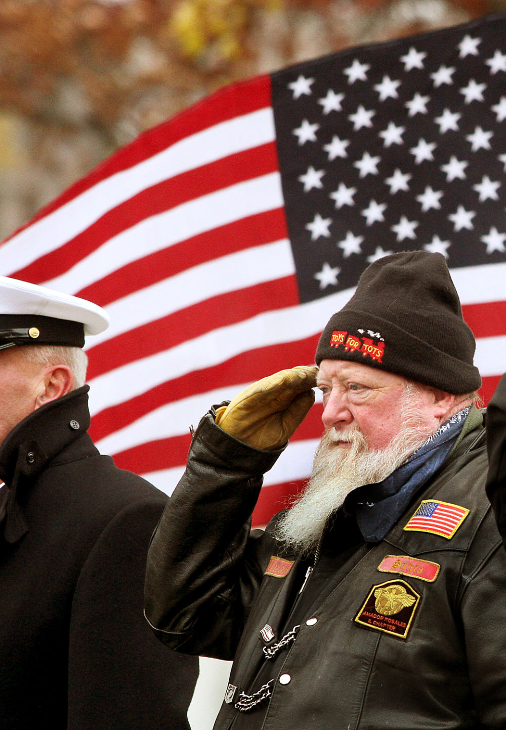 Arsenal Veterans Day ceremony